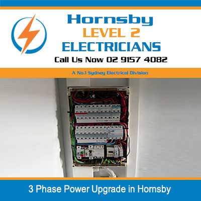 Newly installed switchboard with circuit breakers in Hornsby