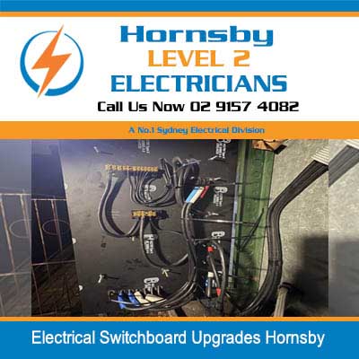 Upgraded switchboard with new circuit breakers in Hornsby